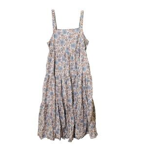 American Eagle Outfitters Floral Low!Back Maxi Sundress
